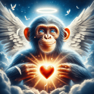 Emotional Evolution of an Ape turning into an Angel